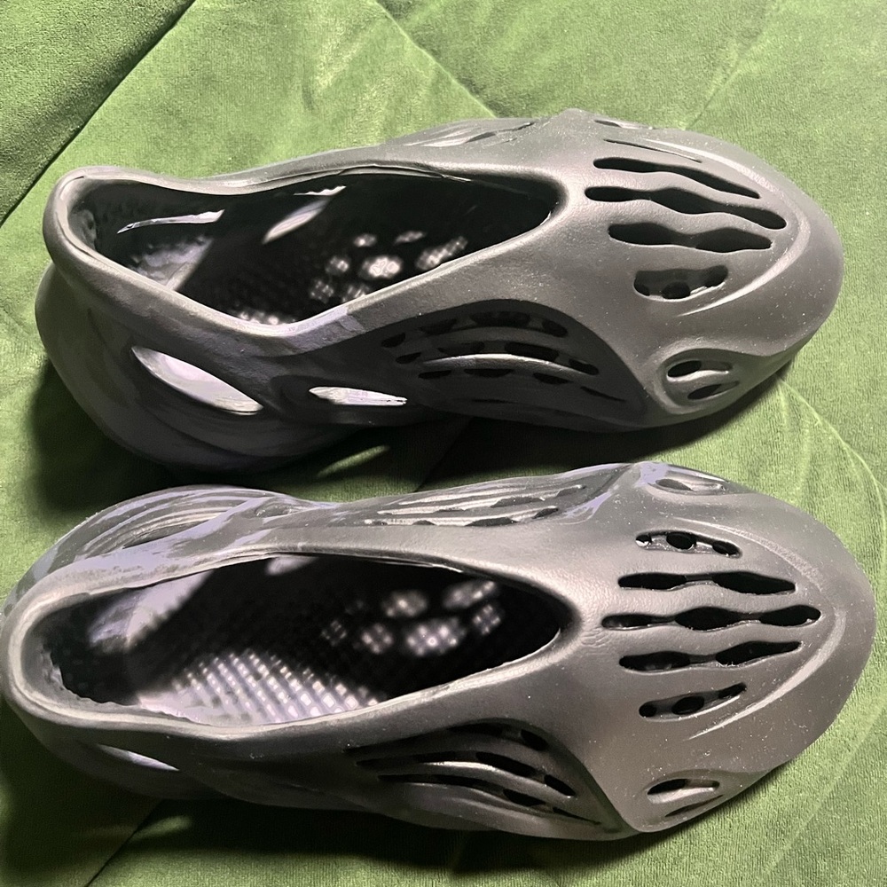 Kids Black Slip-On Shoes
